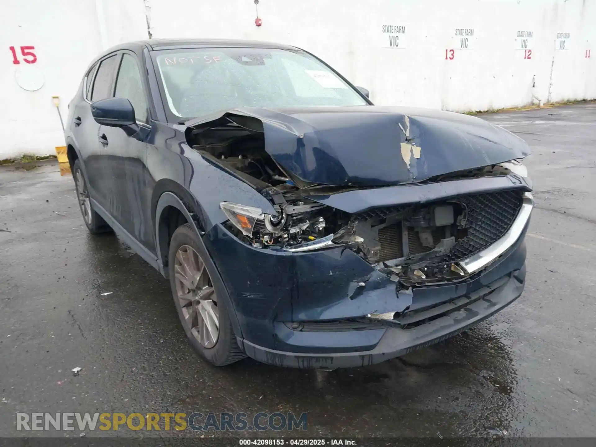1 Photograph of a damaged car JM3KFADM4K1545777 MAZDA CX-5 2019