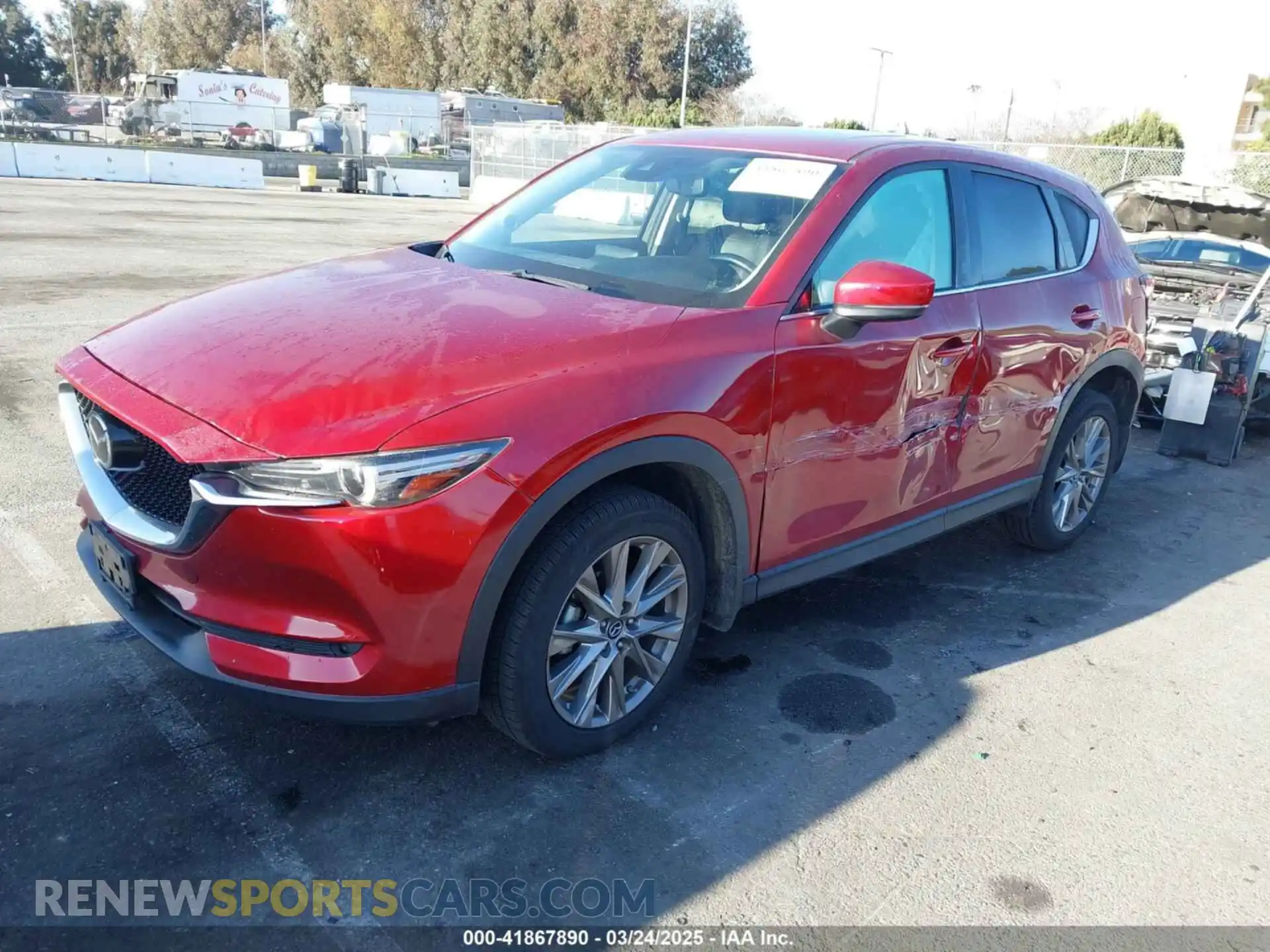 2 Photograph of a damaged car JM3KFADM5K1515574 MAZDA CX-5 2019