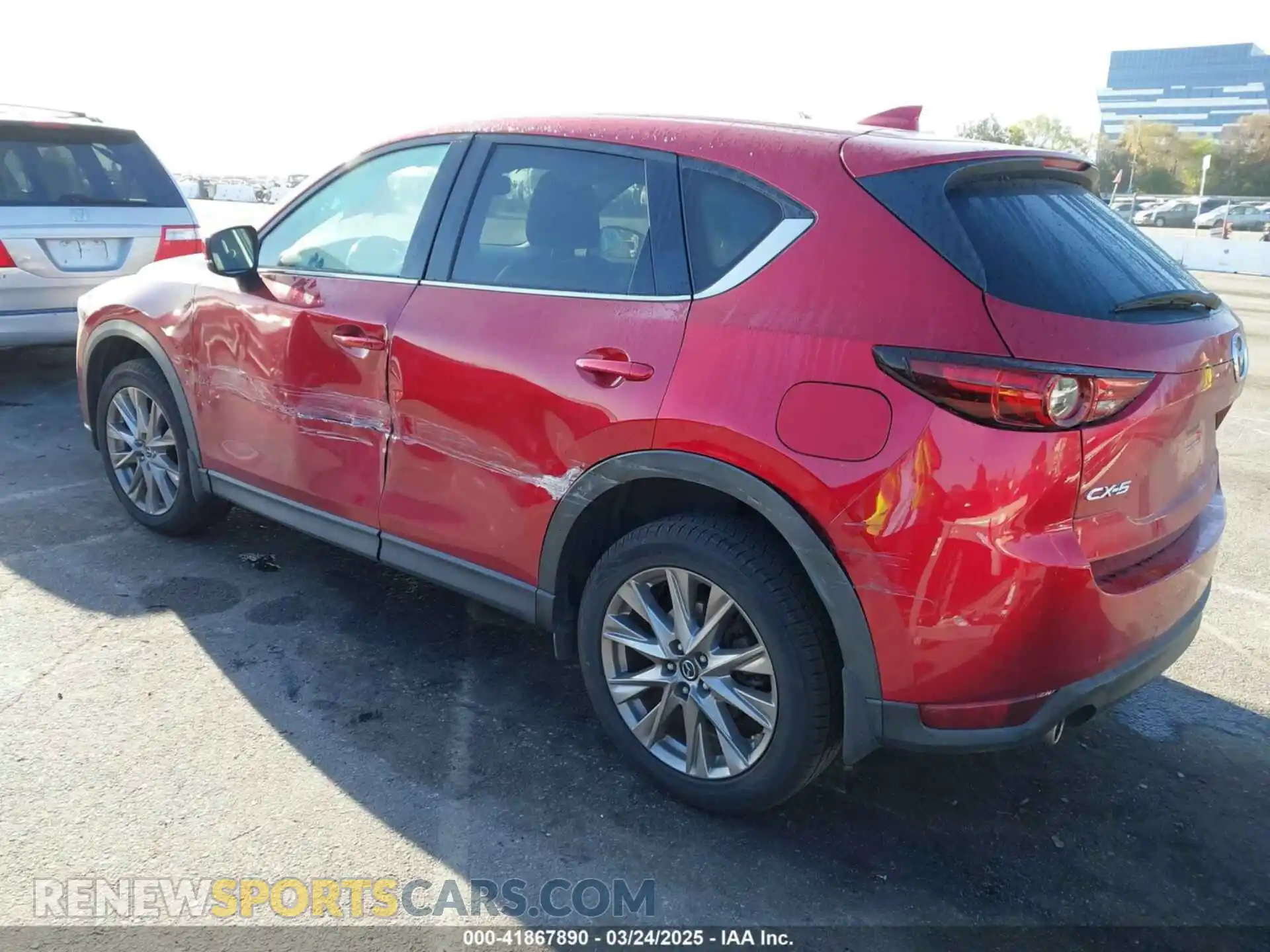 3 Photograph of a damaged car JM3KFADM5K1515574 MAZDA CX-5 2019