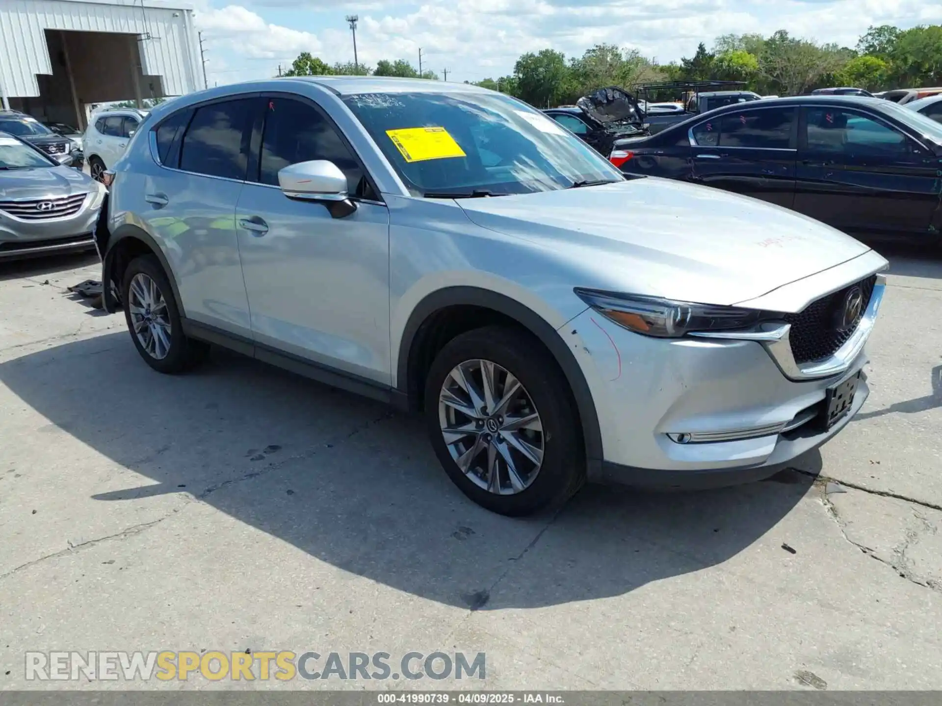 1 Photograph of a damaged car JM3KFADM8K1534930 MAZDA CX-5 2019