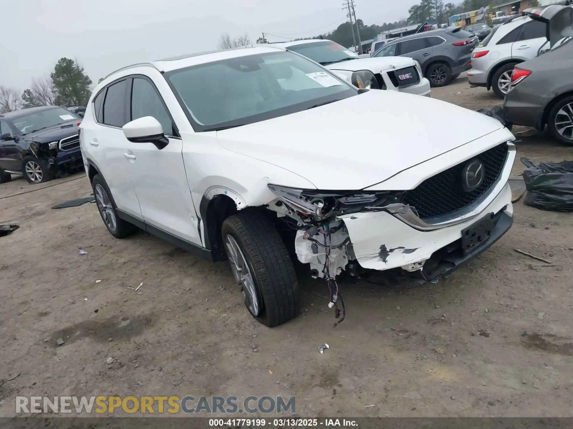 1 Photograph of a damaged car JM3KFADM8K1672368 MAZDA CX-5 2019