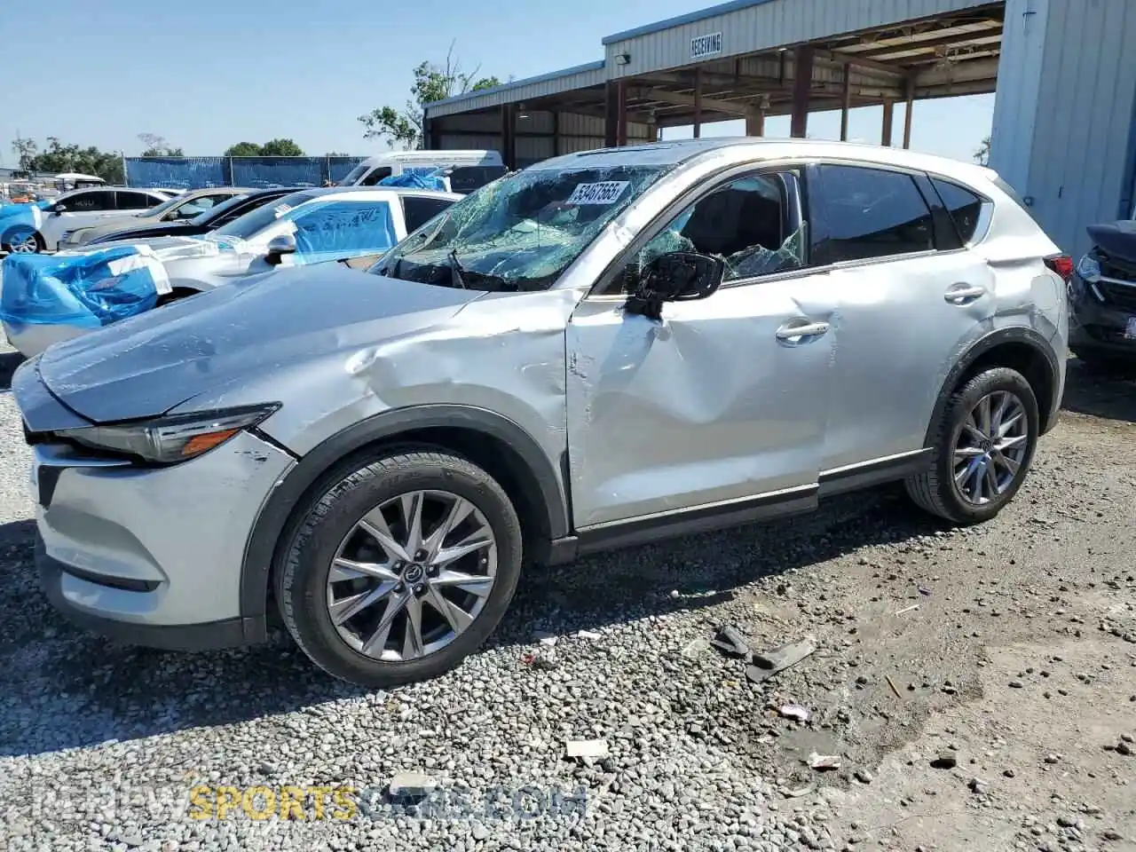 1 Photograph of a damaged car JM3KFADM9K0606479 MAZDA CX-5 2019