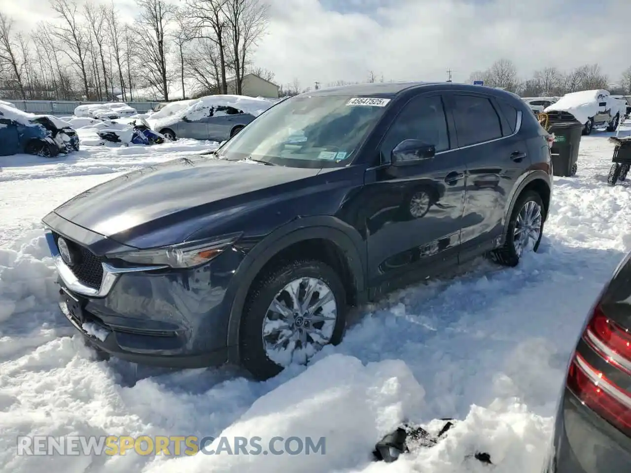 1 Photograph of a damaged car JM3KFADM9K0696717 MAZDA CX-5 2019