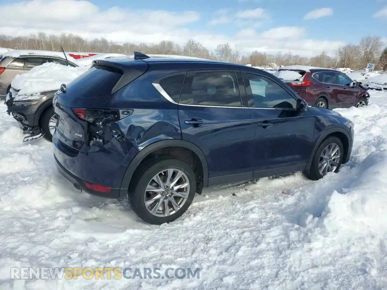 3 Photograph of a damaged car JM3KFADM9K0696717 MAZDA CX-5 2019