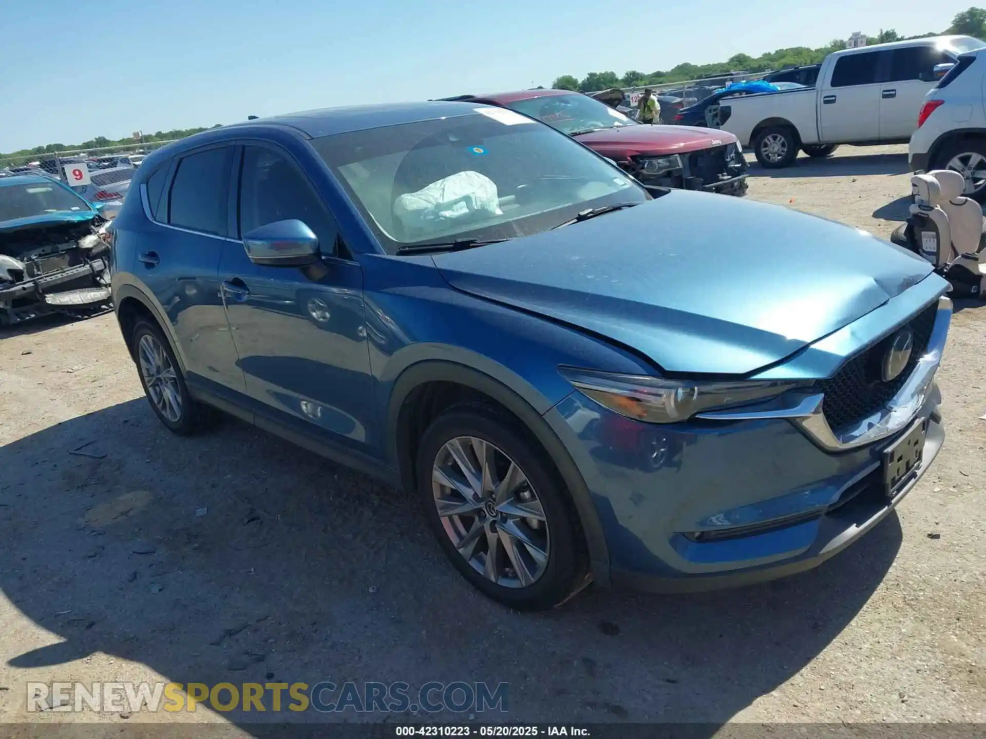 1 Photograph of a damaged car JM3KFADMXK1514579 MAZDA CX-5 2019