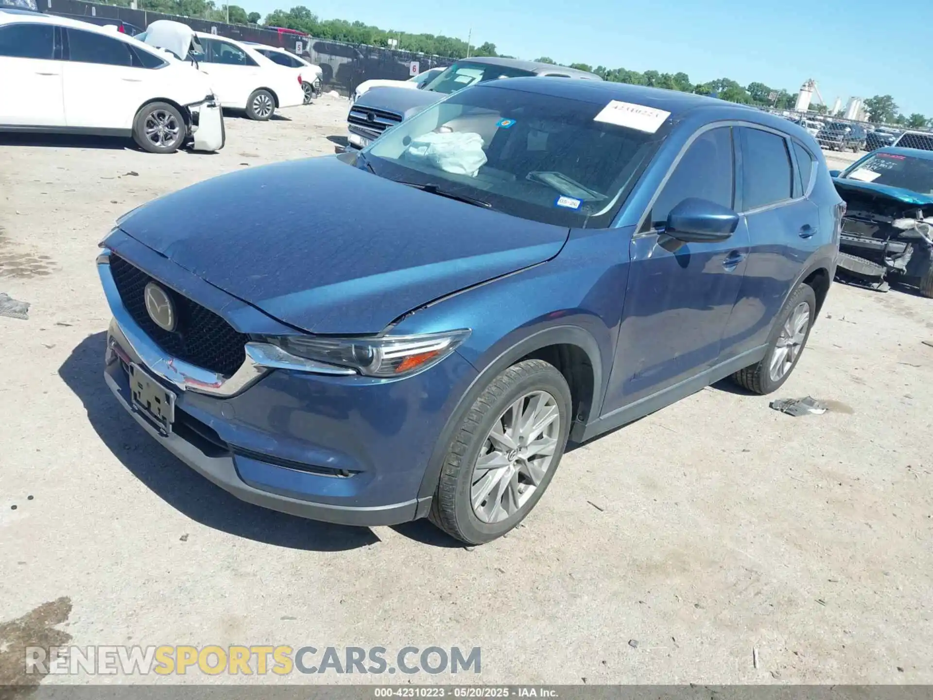 2 Photograph of a damaged car JM3KFADMXK1514579 MAZDA CX-5 2019