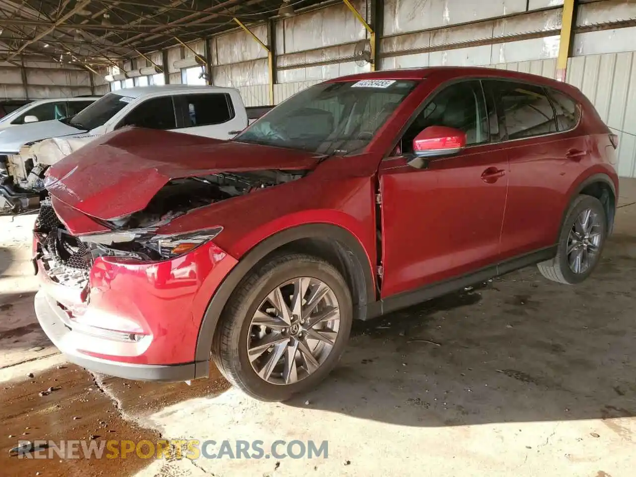 1 Photograph of a damaged car JM3KFADMXK1558145 MAZDA CX-5 2019