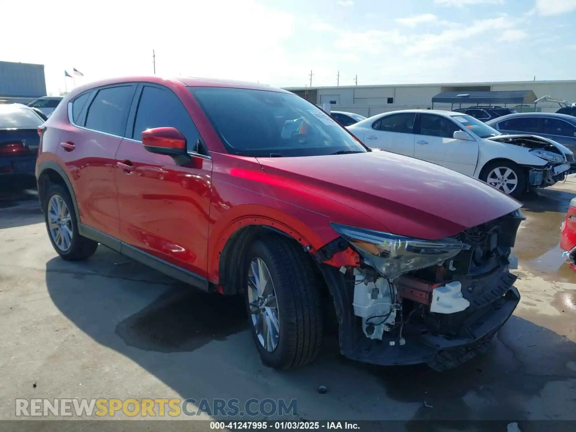 1 Photograph of a damaged car JM3KFADMXK1599486 MAZDA CX-5 2019