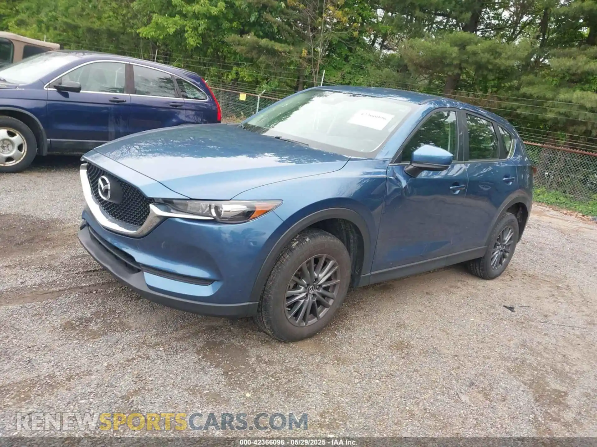 2 fotografías del automóvil dañado JM3KFBBM0K0603687 MAZDA CX-5 2019