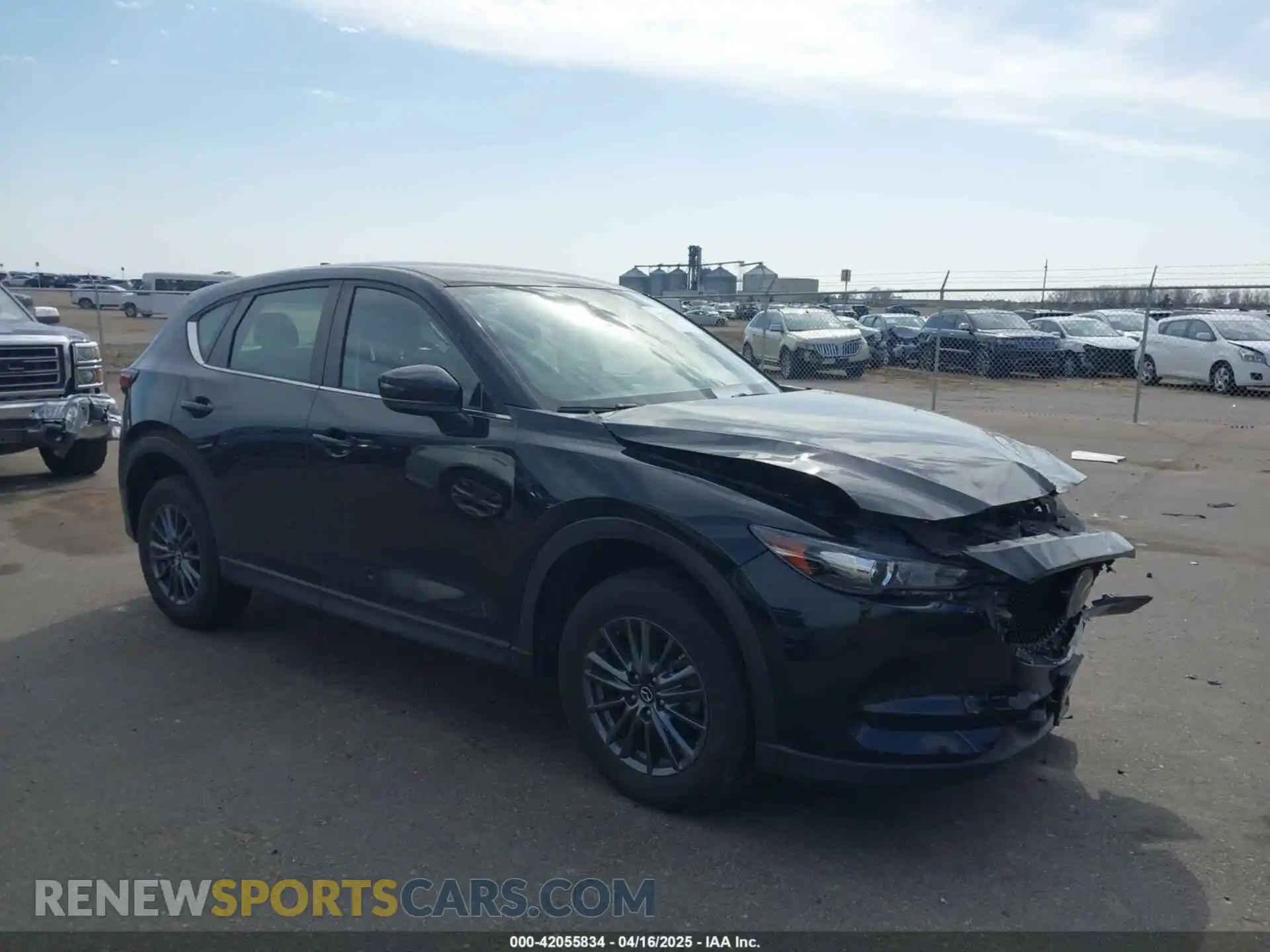 1 Photograph of a damaged car JM3KFBBM0K1590630 MAZDA CX-5 2019