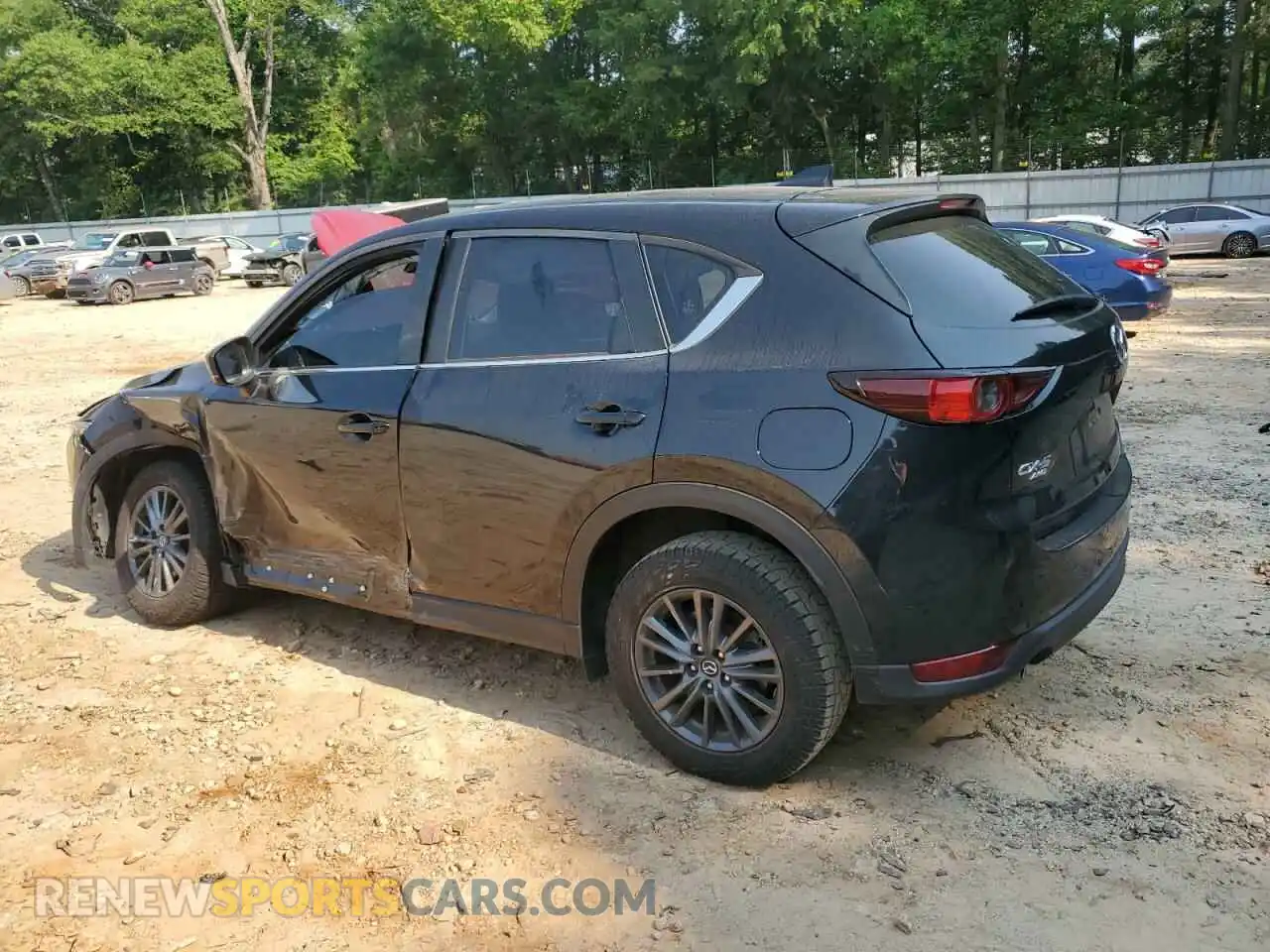 2 Photograph of a damaged car JM3KFBBM1K0606968 MAZDA CX-5 2019