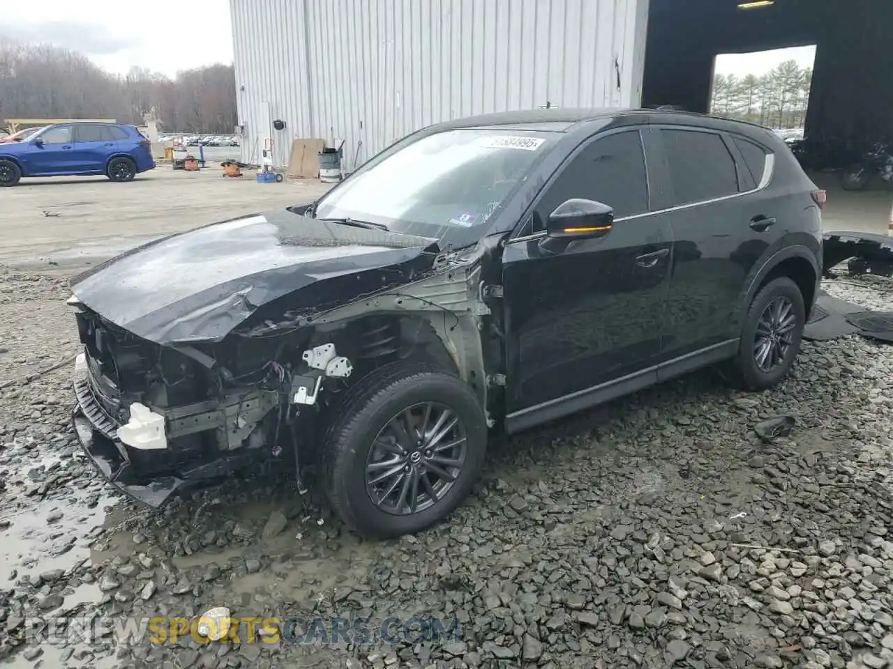 1 Photograph of a damaged car JM3KFBBM2K0507463 MAZDA CX-5 2019