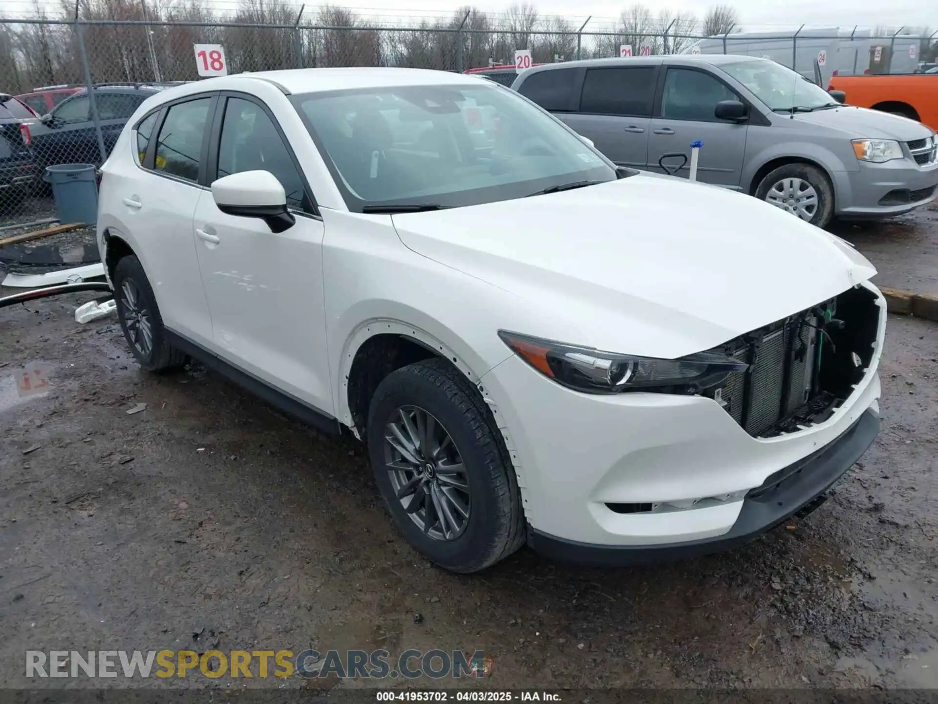 1 Photograph of a damaged car JM3KFBBM2K0629966 MAZDA CX-5 2019