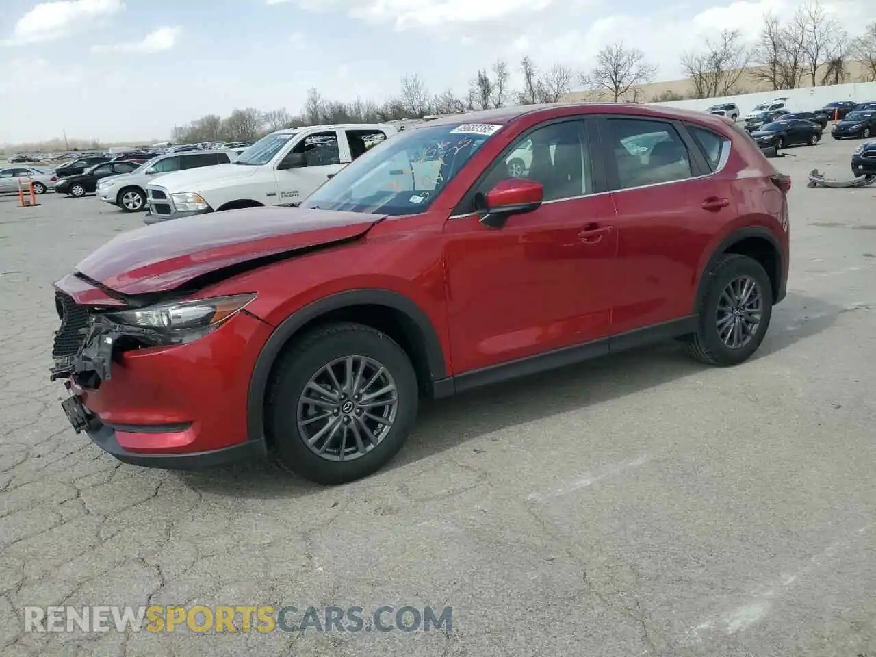 1 Photograph of a damaged car JM3KFBBM2K0677287 MAZDA CX-5 2019