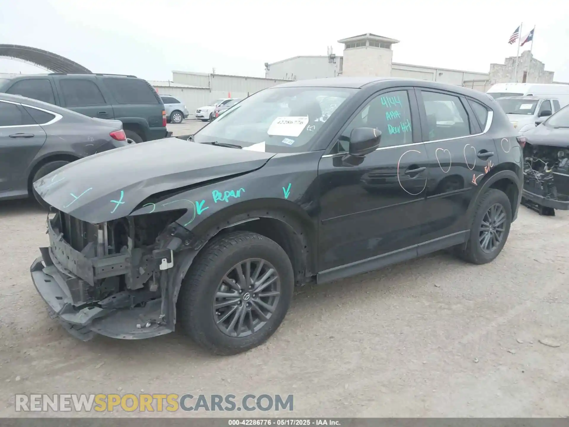 2 Photograph of a damaged car JM3KFBBM2K0697149 MAZDA CX-5 2019