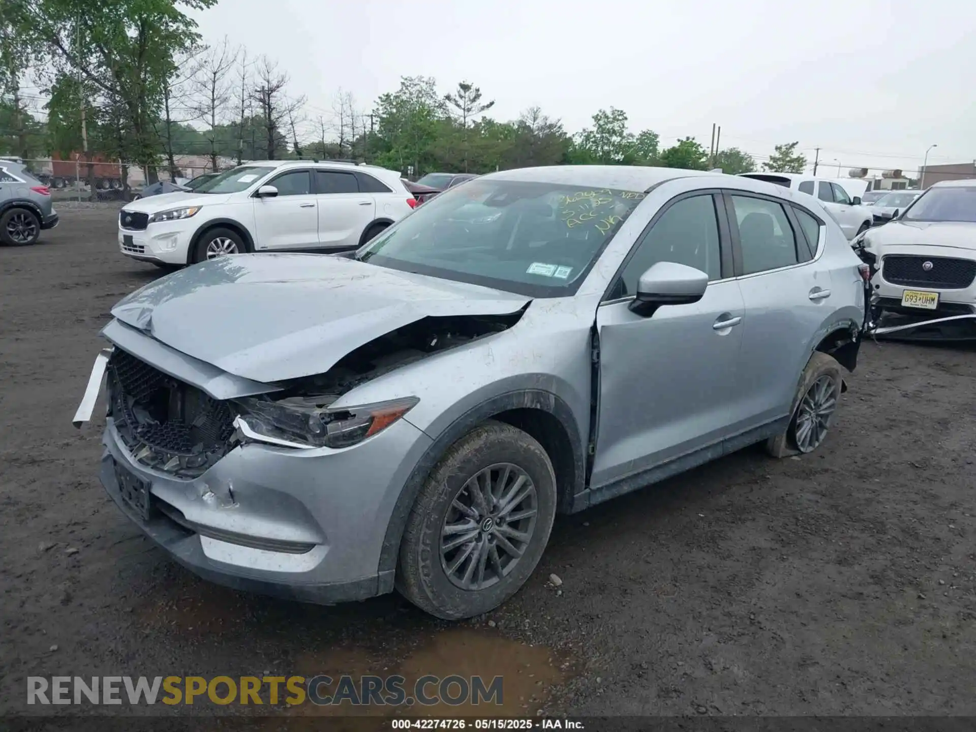 2 Photograph of a damaged car JM3KFBBM3K0602307 MAZDA CX-5 2019