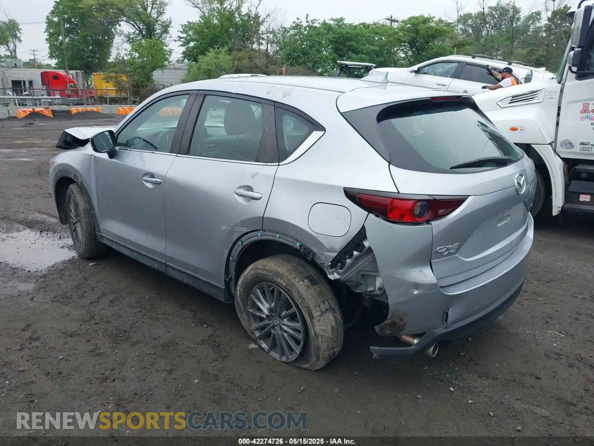 3 Photograph of a damaged car JM3KFBBM3K0602307 MAZDA CX-5 2019