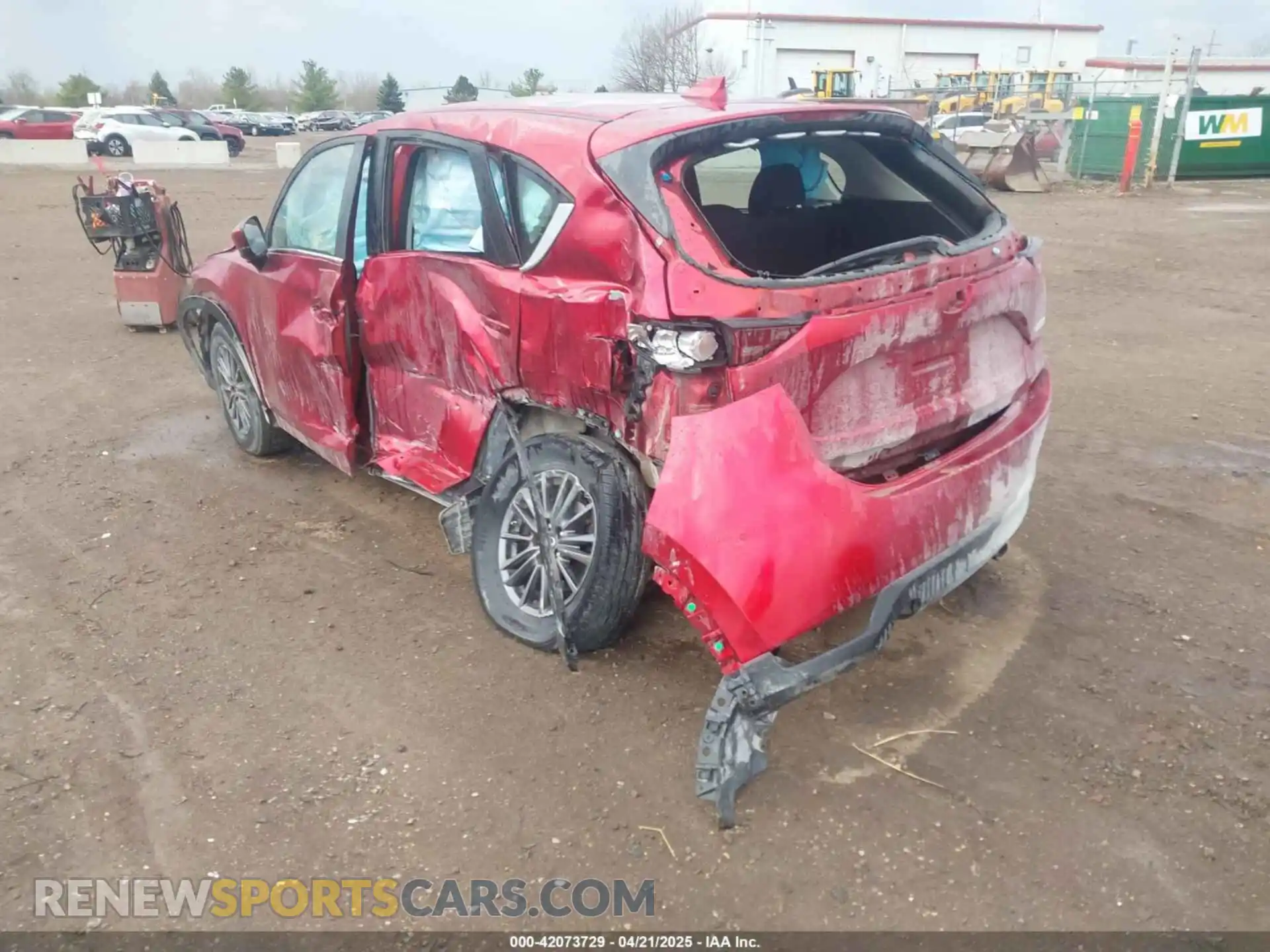 3 Photograph of a damaged car JM3KFBBM4K0698044 MAZDA CX-5 2019