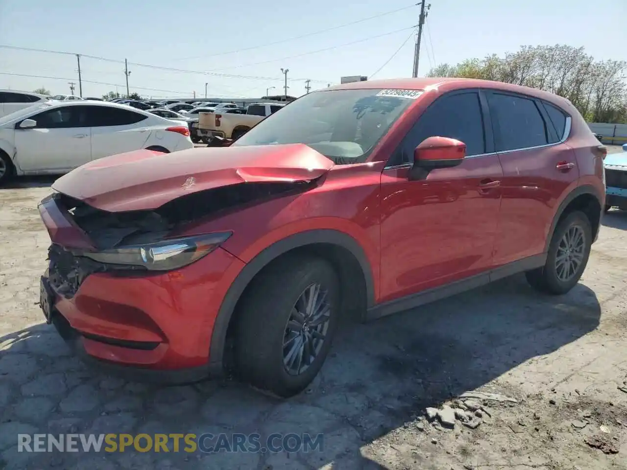 1 Photograph of a damaged car JM3KFBBM8K0649252 MAZDA CX-5 2019