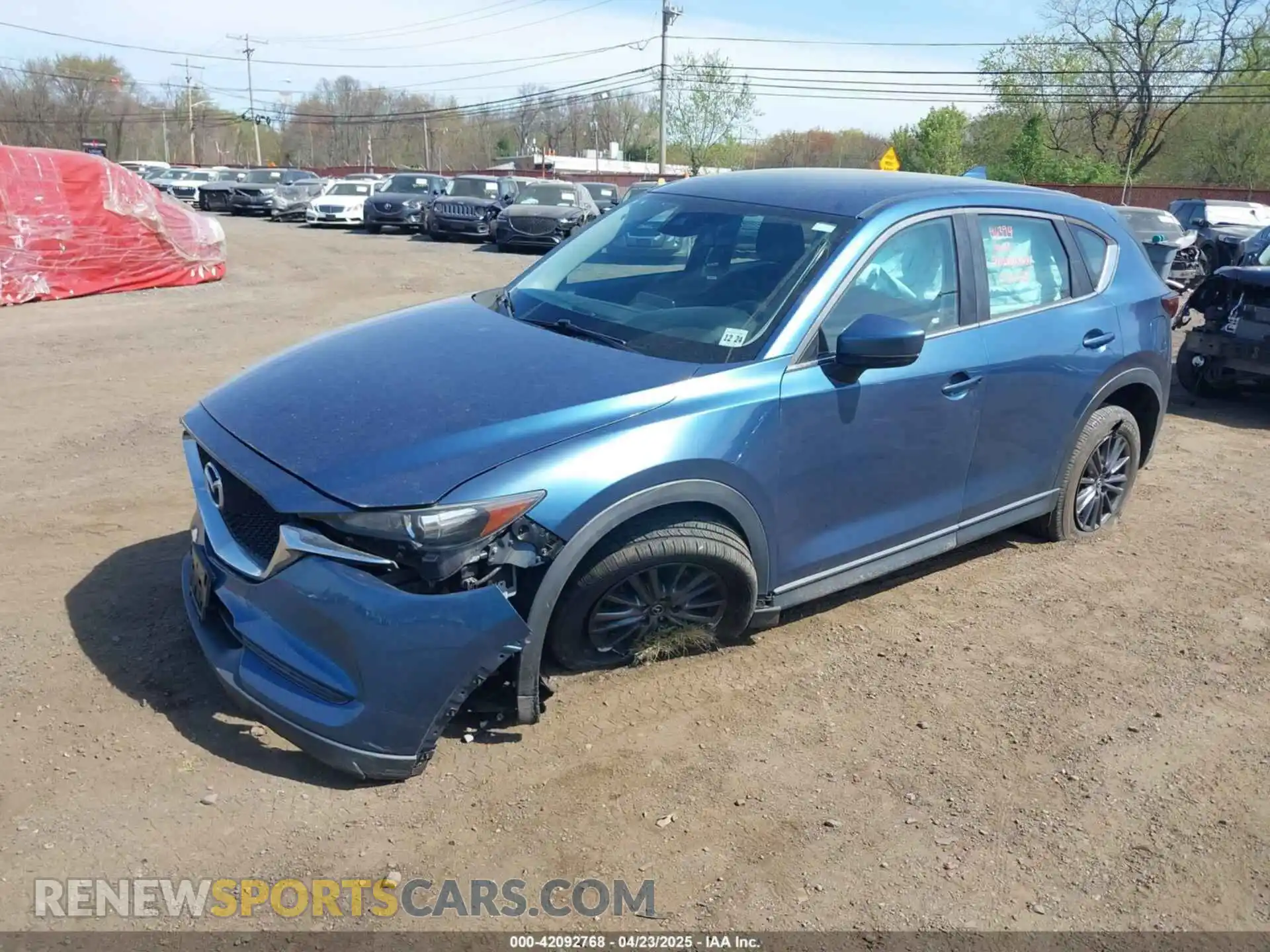 2 Photograph of a damaged car JM3KFBBM8K0671431 MAZDA CX-5 2019