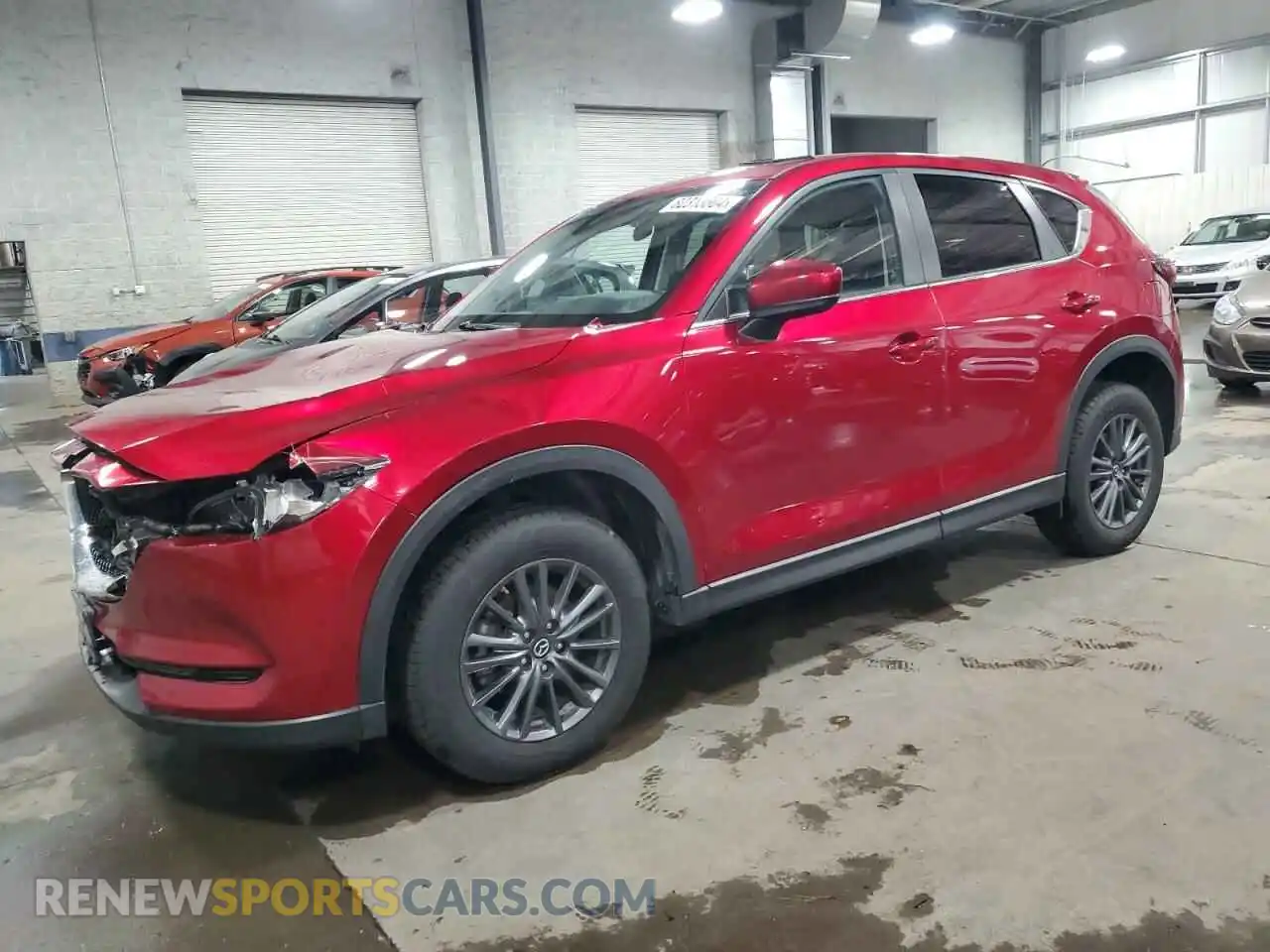 1 Photograph of a damaged car JM3KFBCM0K0602277 MAZDA CX-5 2019