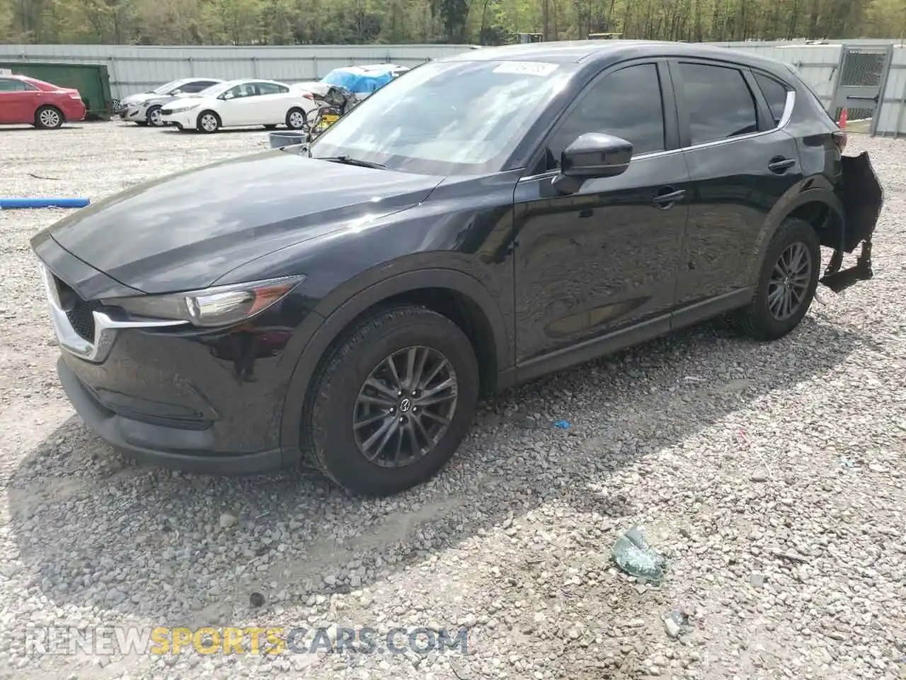 1 Photograph of a damaged car JM3KFBCM0K0616261 MAZDA CX-5 2019