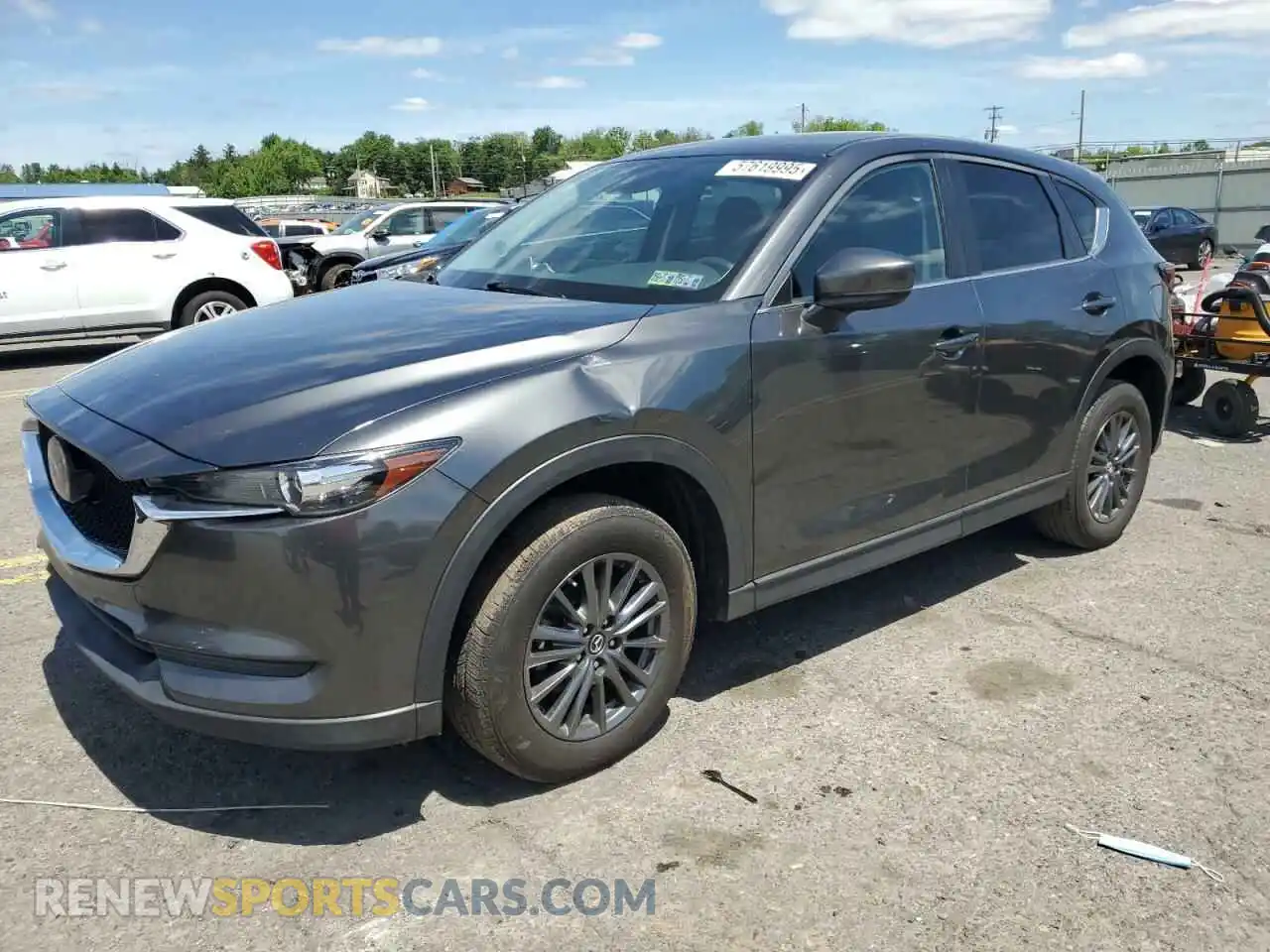 1 Photograph of a damaged car JM3KFBCM0K0665668 MAZDA CX-5 2019