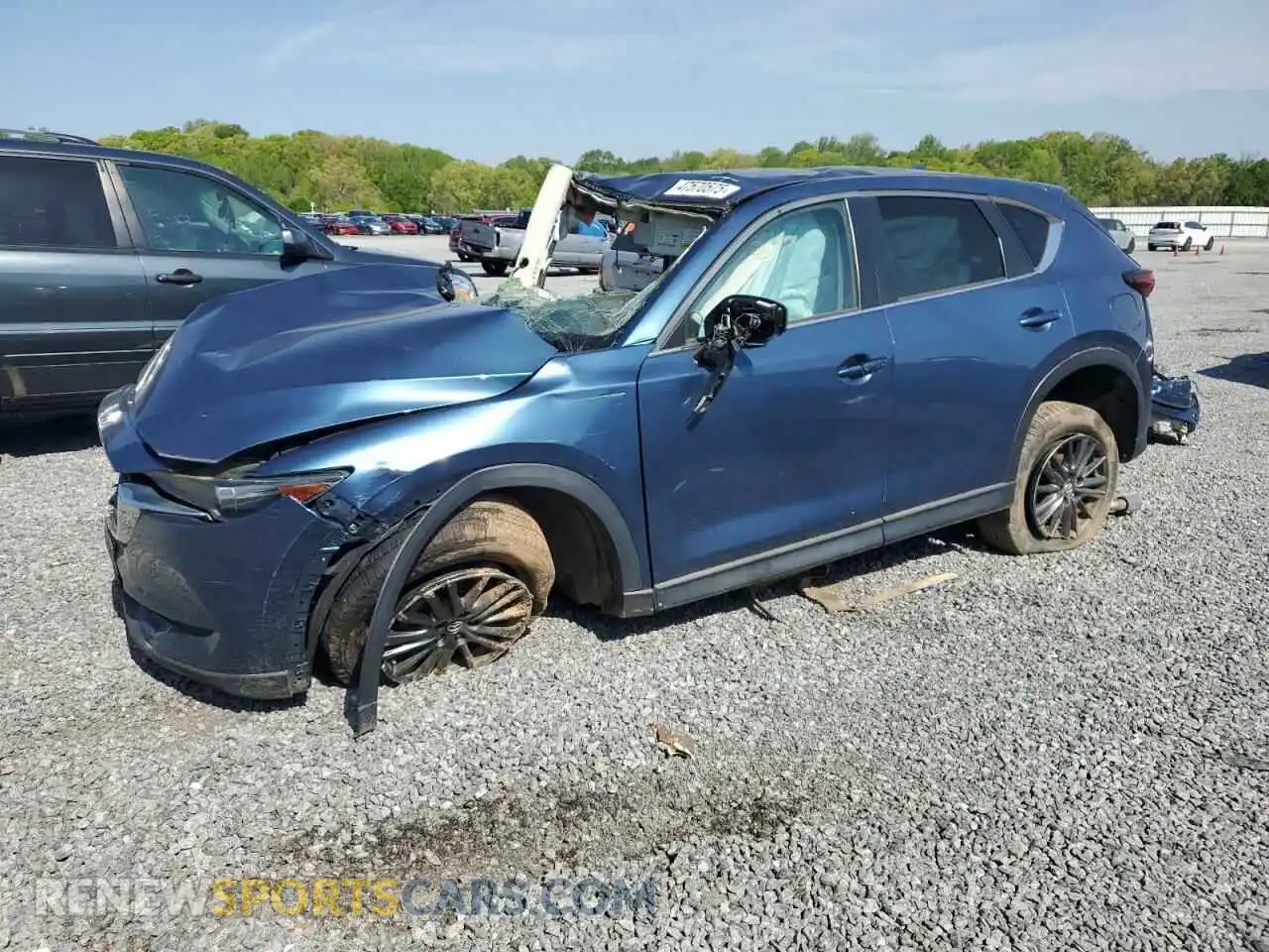 1 Photograph of a damaged car JM3KFBCM1K0610940 MAZDA CX-5 2019