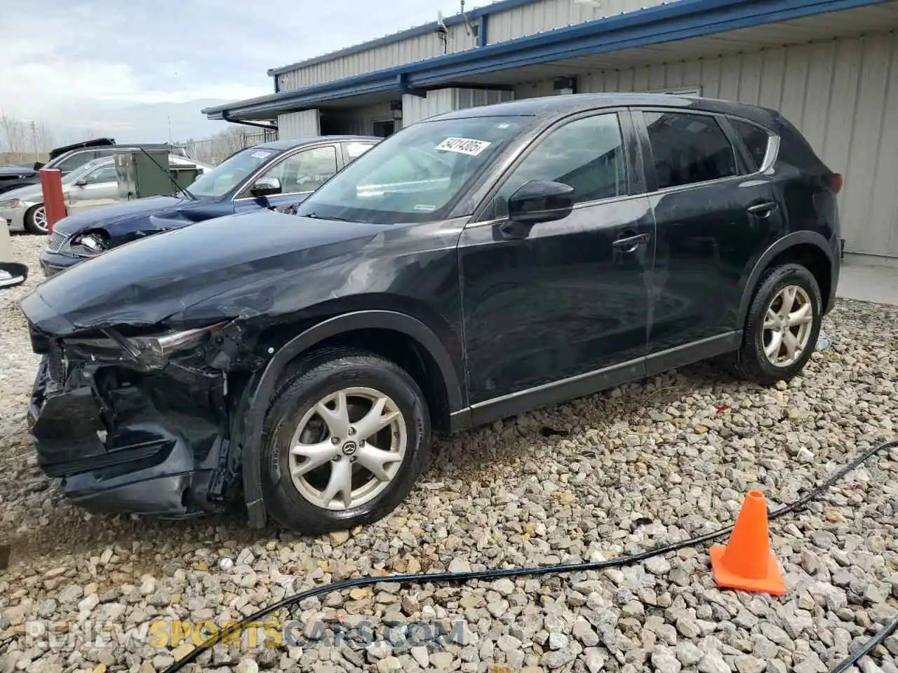 1 Photograph of a damaged car JM3KFBCM1K0699327 MAZDA CX-5 2019