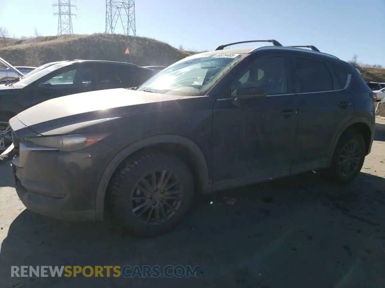 1 Photograph of a damaged car JM3KFBCM2K0554197 MAZDA CX-5 2019