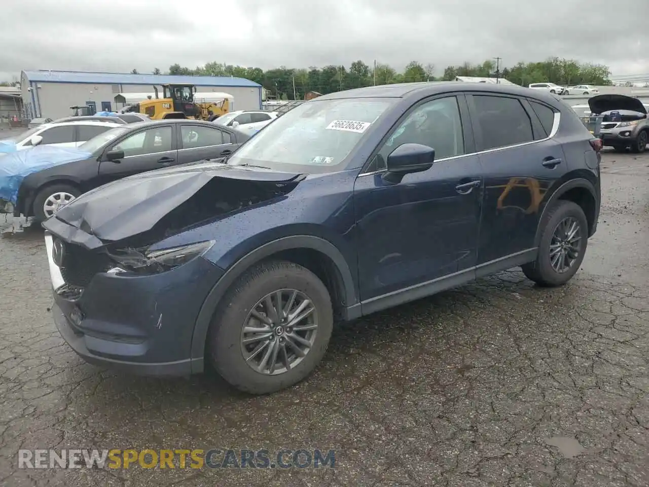 1 Photograph of a damaged car JM3KFBCM3K1669076 MAZDA CX-5 2019
