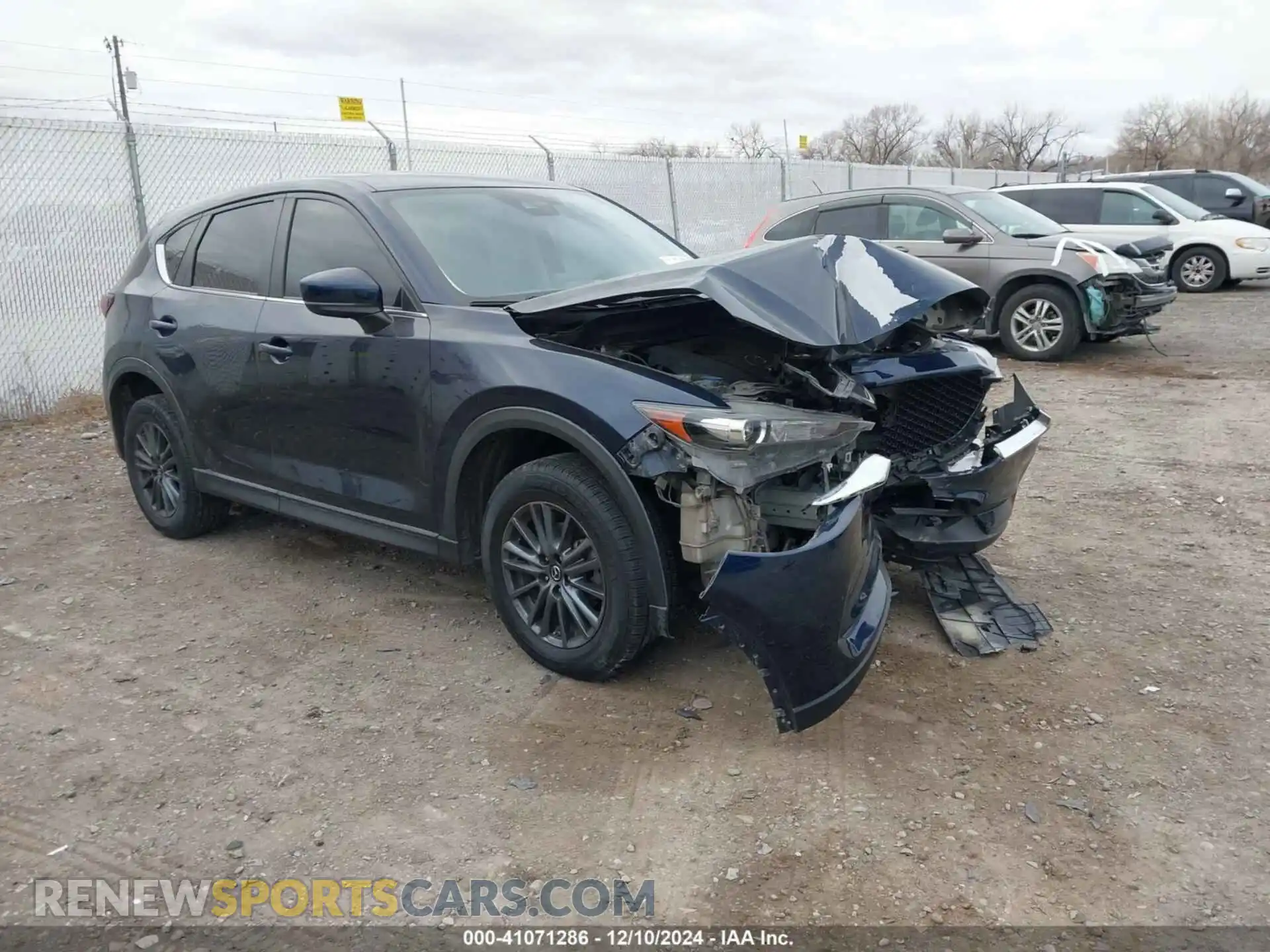 1 Photograph of a damaged car JM3KFBCM4K0550054 MAZDA CX-5 2019
