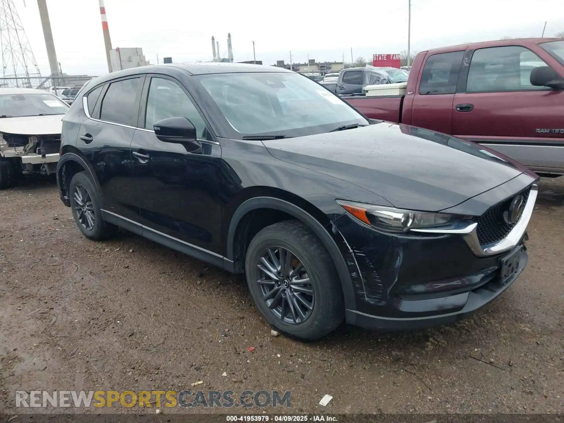 1 Photograph of a damaged car JM3KFBCM5K0605739 MAZDA CX-5 2019