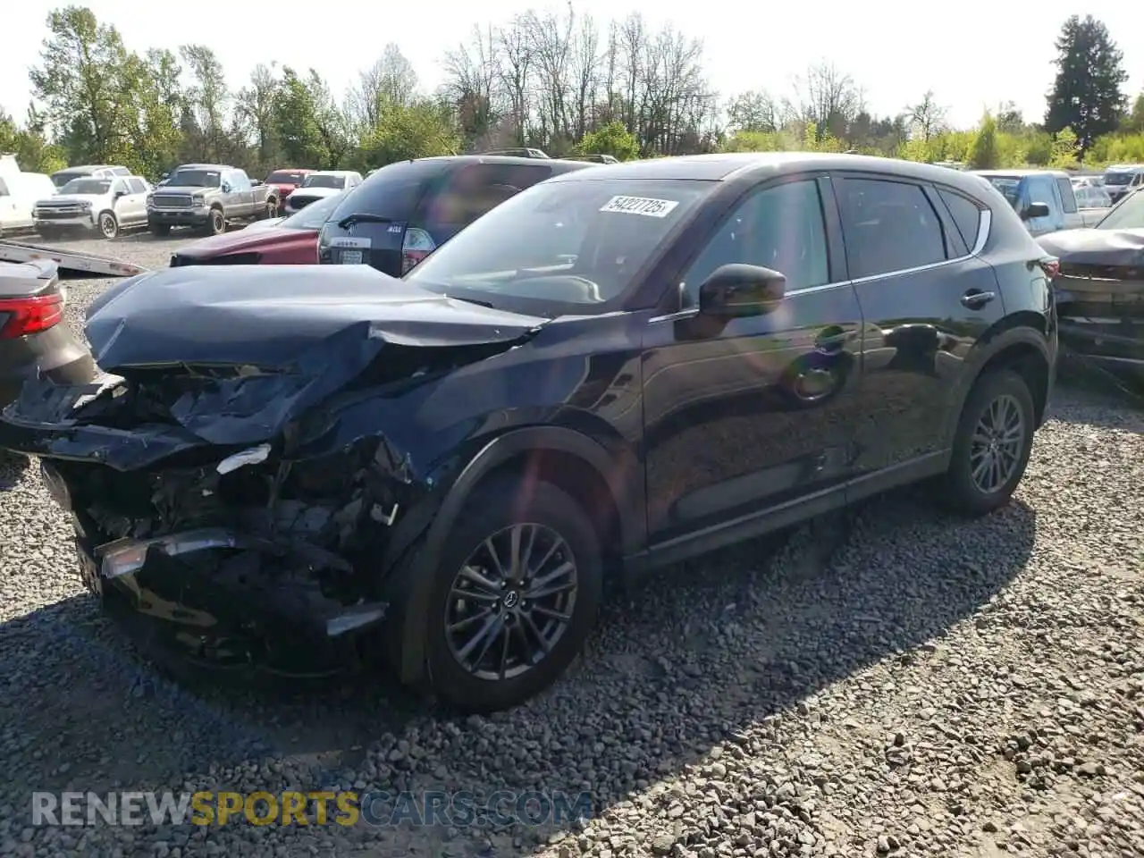 1 Photograph of a damaged car JM3KFBCM5K0612030 MAZDA CX-5 2019