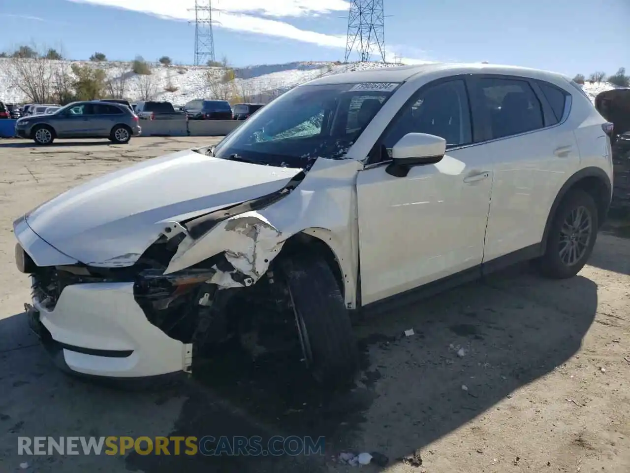 1 Photograph of a damaged car JM3KFBCM5K0692154 MAZDA CX-5 2019