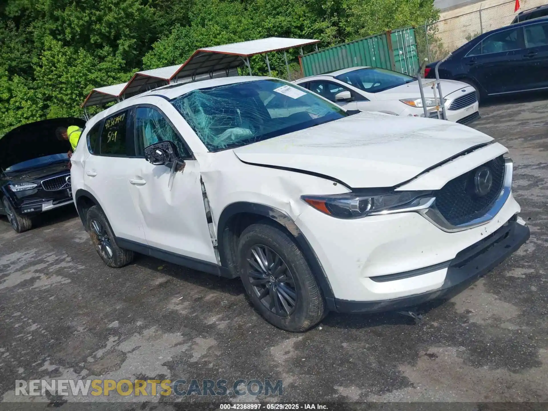 1 Photograph of a damaged car JM3KFBCM6K0574405 MAZDA CX-5 2019