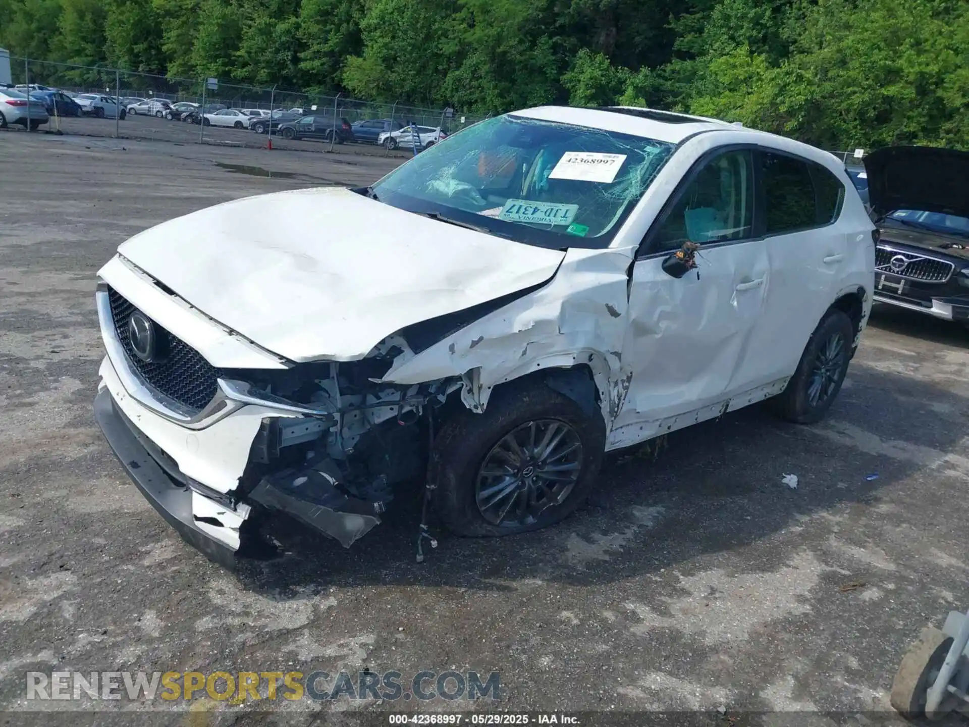 2 Photograph of a damaged car JM3KFBCM6K0574405 MAZDA CX-5 2019
