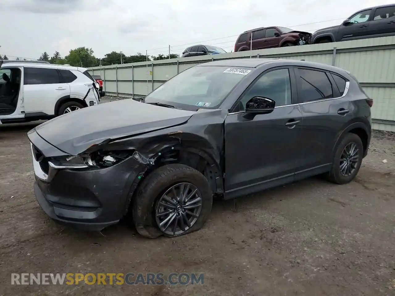 1 Photograph of a damaged car JM3KFBCM6K0639835 MAZDA CX-5 2019