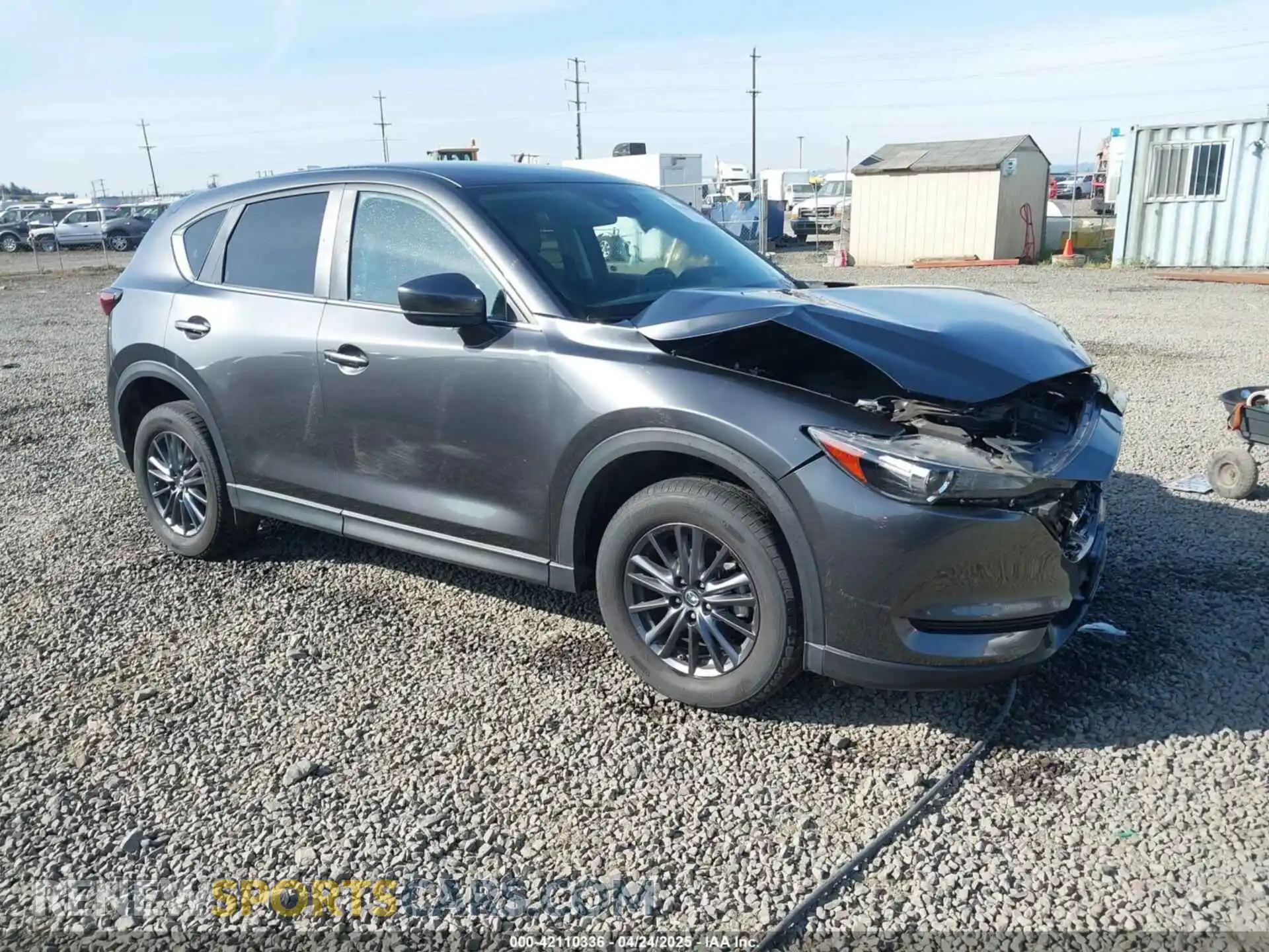 1 Photograph of a damaged car JM3KFBCM7K0624289 MAZDA CX-5 2019