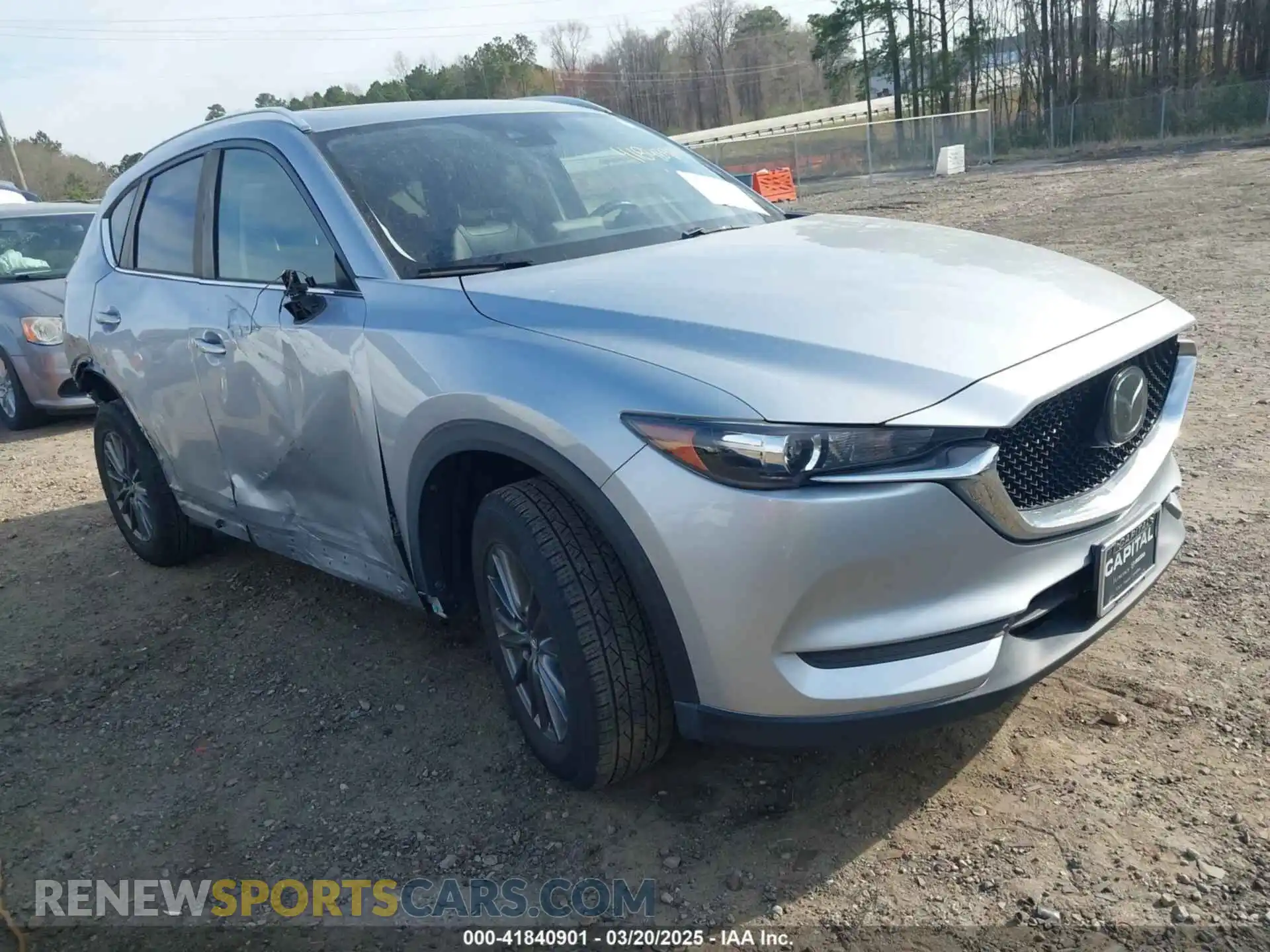 1 Photograph of a damaged car JM3KFBCM7K1636615 MAZDA CX-5 2019