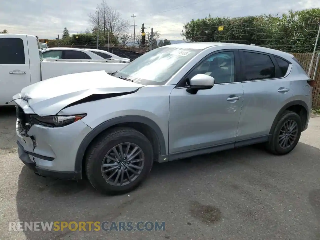 1 Photograph of a damaged car JM3KFBCM8K0552535 MAZDA CX-5 2019