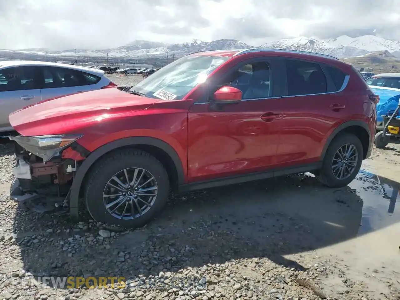 1 Photograph of a damaged car JM3KFBCM9K0595622 MAZDA CX-5 2019