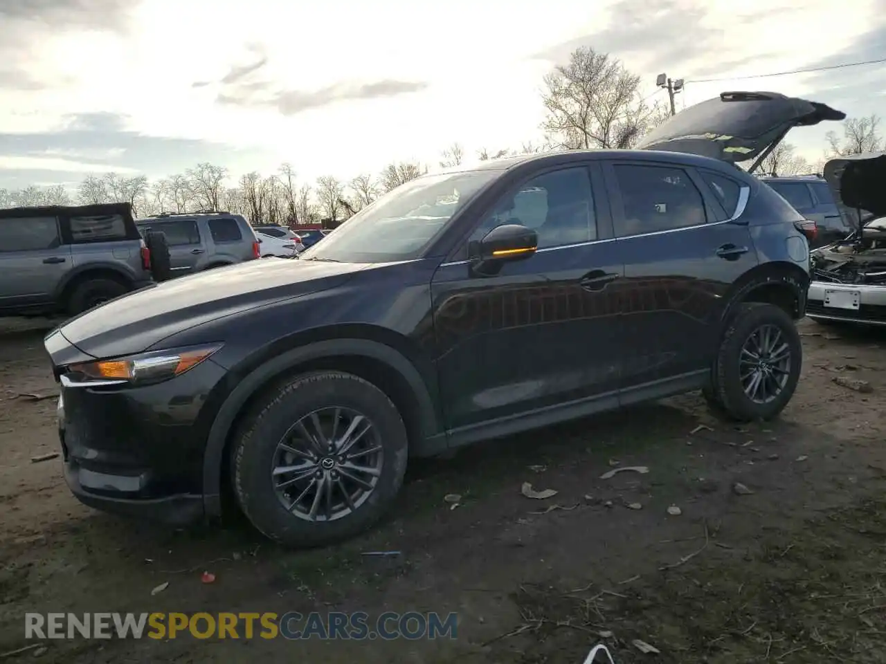 1 Photograph of a damaged car JM3KFBCM9K0623855 MAZDA CX-5 2019