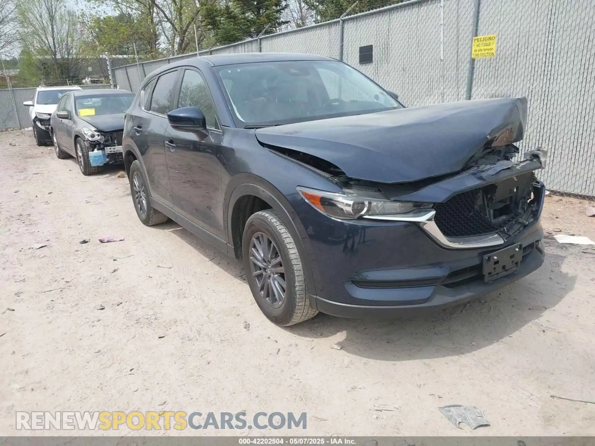 1 Photograph of a damaged car JM3KFBCM9K0673753 MAZDA CX-5 2019