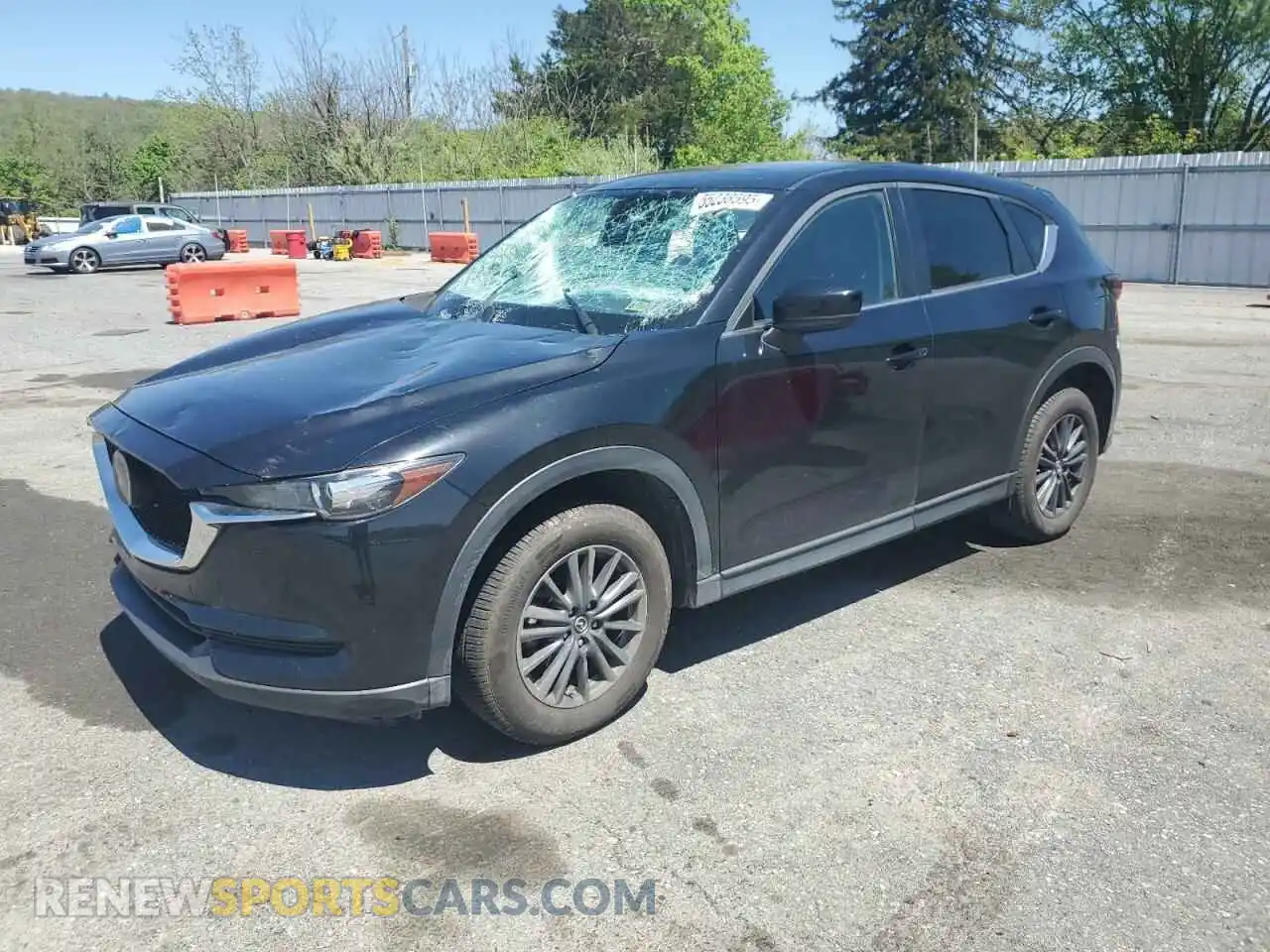 1 Photograph of a damaged car JM3KFBCM9K1593752 MAZDA CX-5 2019