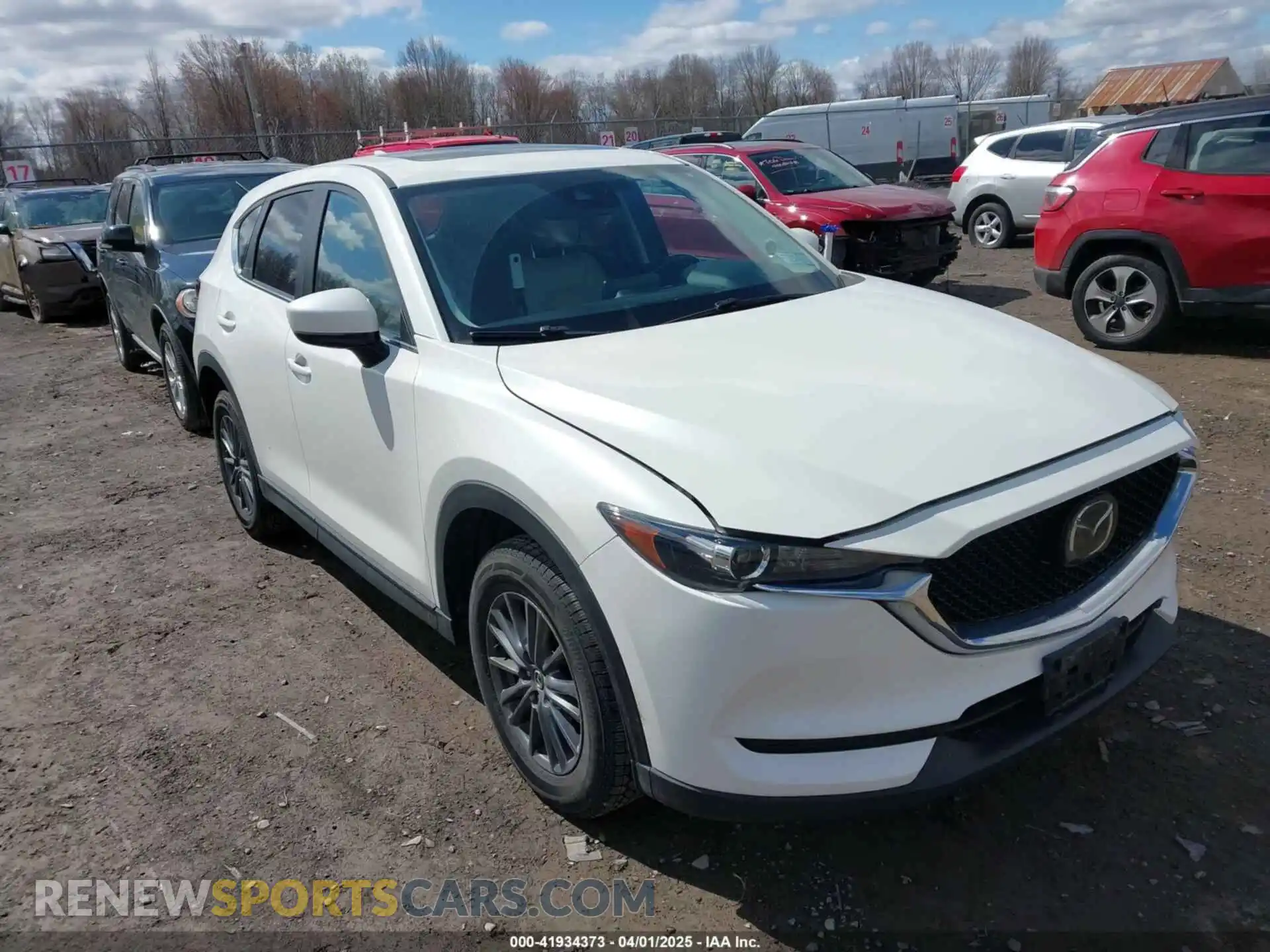 1 Photograph of a damaged car JM3KFBCMXK0595905 MAZDA CX-5 2019