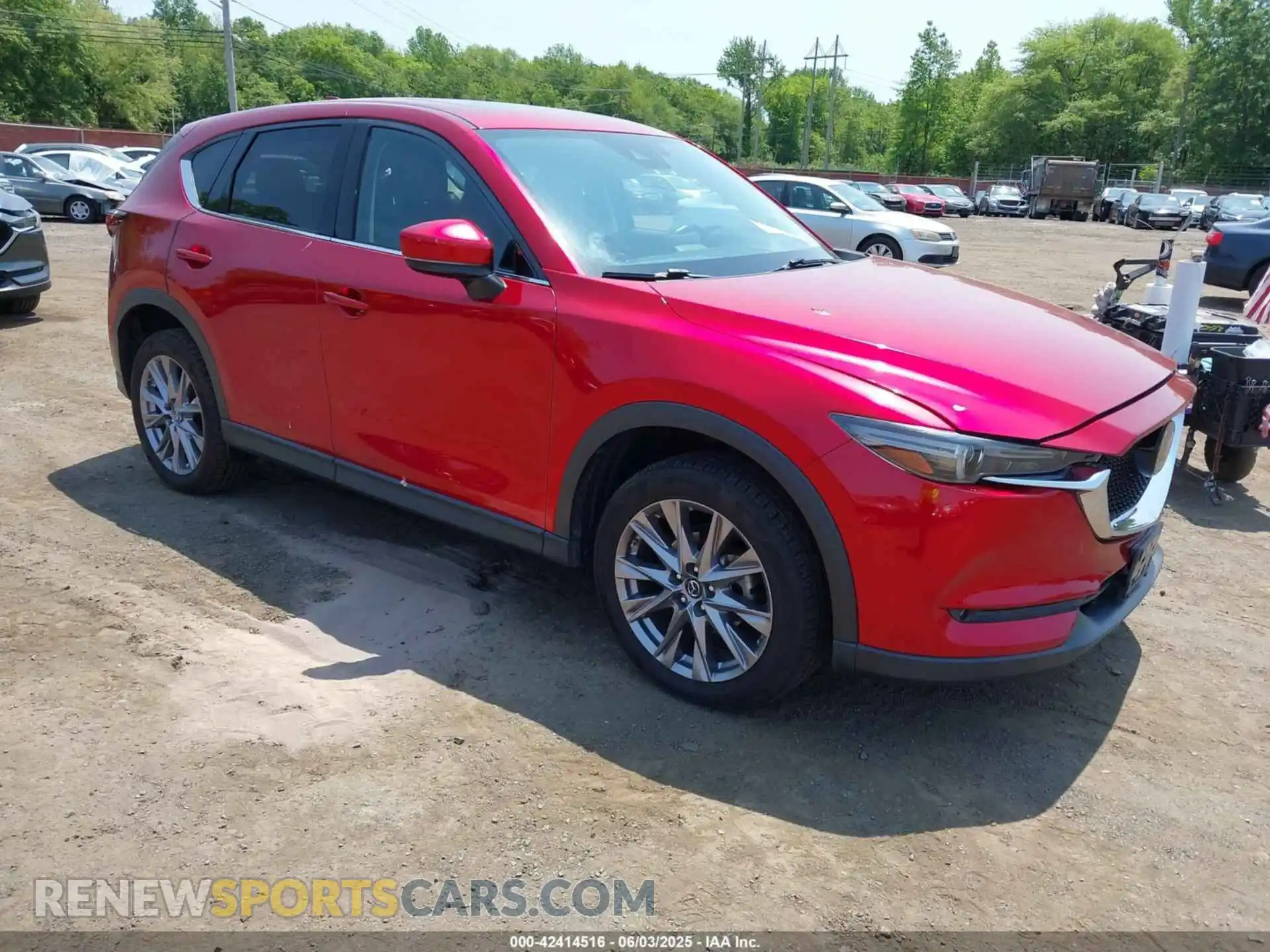 1 Photograph of a damaged car JM3KFBDM0K1633103 MAZDA CX-5 2019