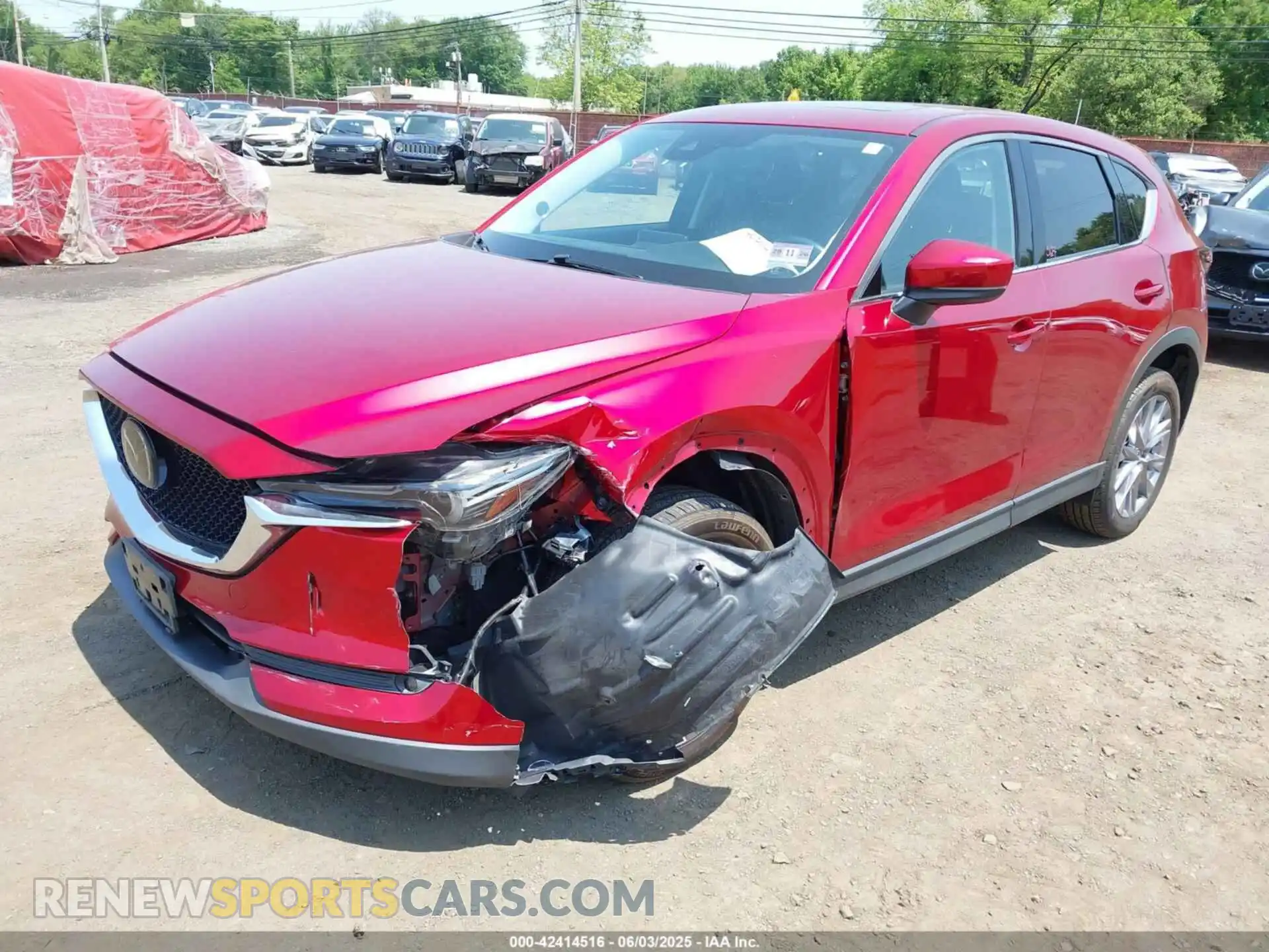 2 Photograph of a damaged car JM3KFBDM0K1633103 MAZDA CX-5 2019
