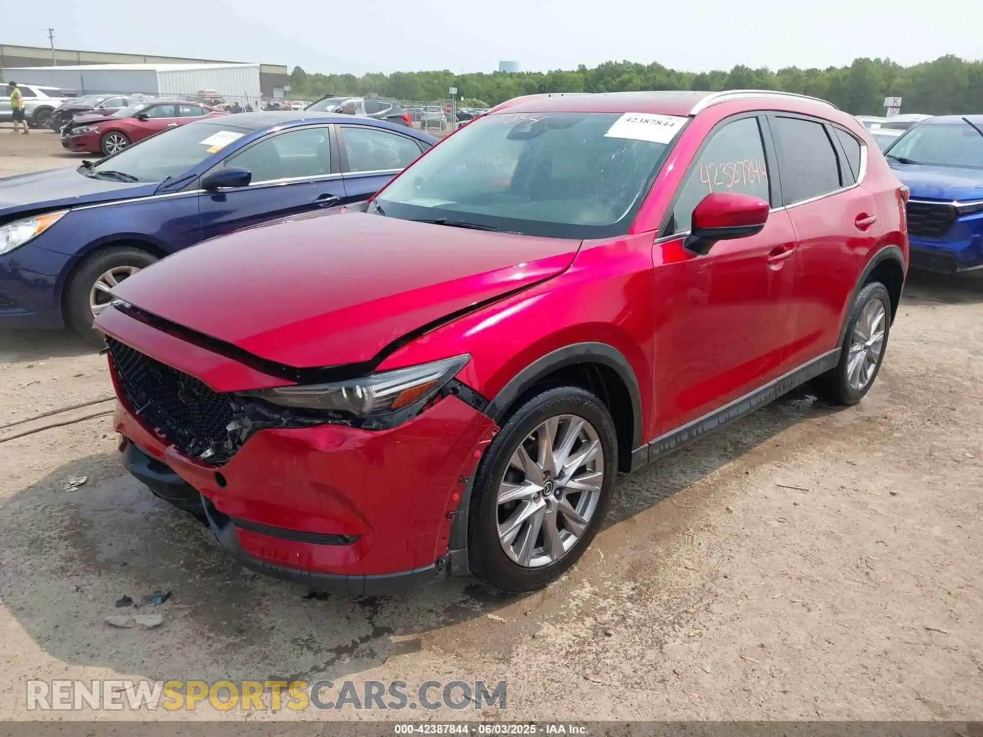 2 Photograph of a damaged car JM3KFBDM1K0531993 MAZDA CX-5 2019