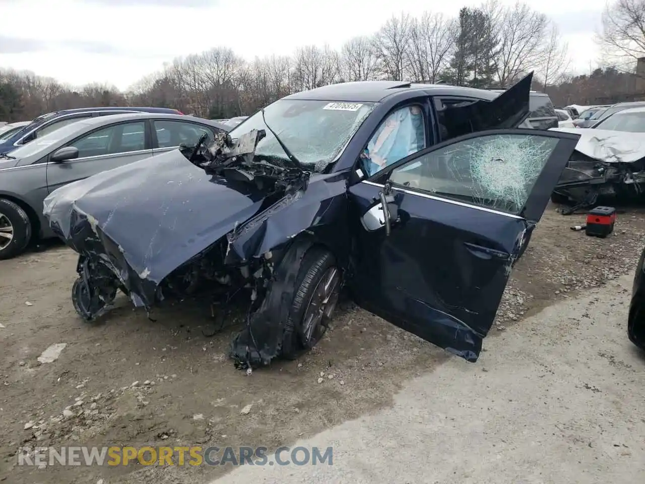 1 Photograph of a damaged car JM3KFBDM1K0570034 MAZDA CX-5 2019